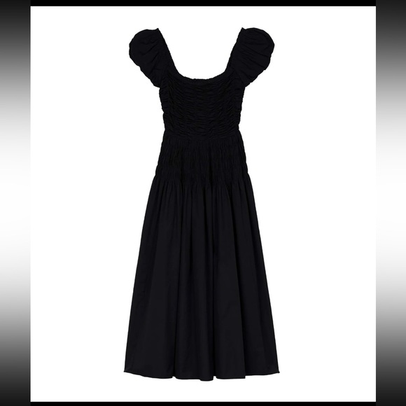 NWT Doen Katherina Dress, Black, size M - Picture 4 of 8